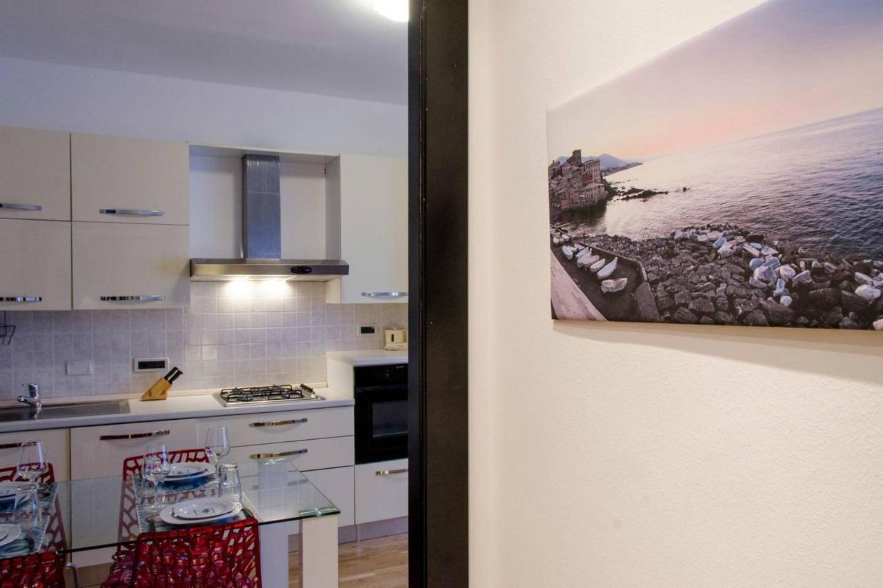 Altido Elegant 1 Bedroom Apt Moments From The Sea Genua Exteriör bild